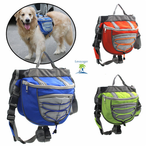 Exclusive Design Adjustable Pet Dog Travel Saddle Backpack Dog Carrier Bag For Large Dog