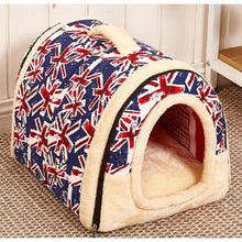 Multifuctional Dog House Nest With Mat For Small Medium Dogs