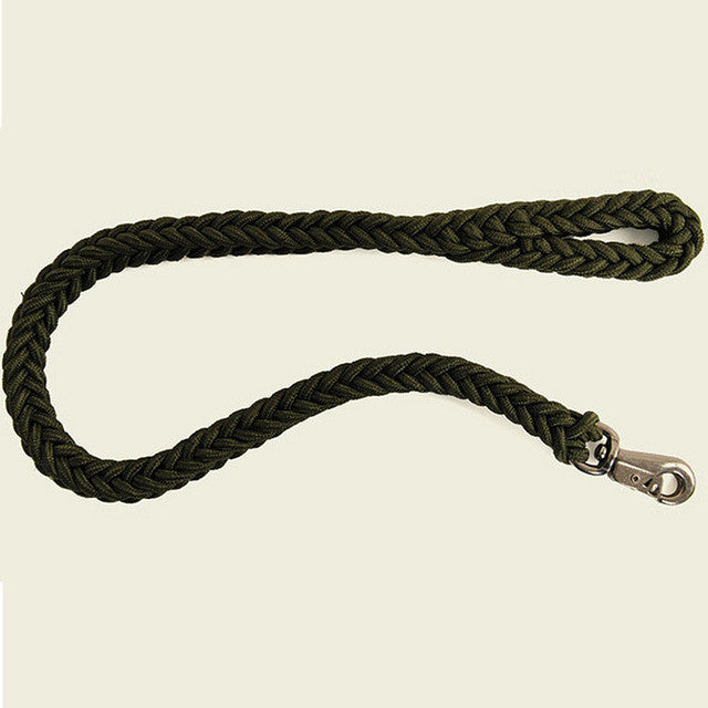 Solid Chunky Nylon Leash