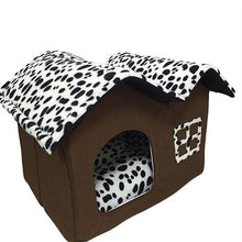 Plush Dog House With Mat