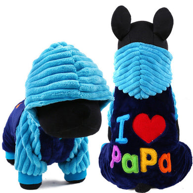 I love papa & I love mama Jumpsuit