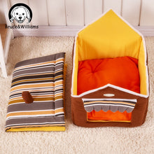 Cute House Dog Bed Pet Bed Warm Soft Dogs Kennel Dog House Pet Sleeping Bag Cat Bed Cat House Cama Perro DC0053