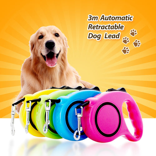 3M-5M One-handed Lock Retractable Leash