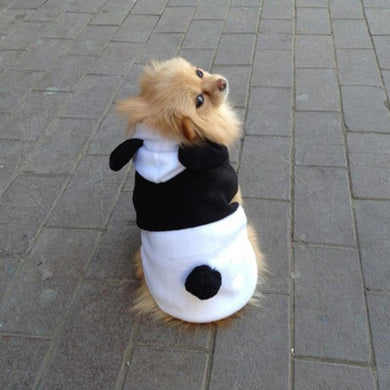 Fleece Panda Ear Hoody