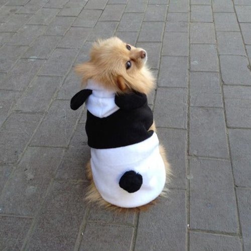 Fleece Panda Ear Hoody