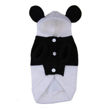 Fleece Panda Ear Hoody