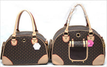 Royal Luxury PU Leather Dog Carrier