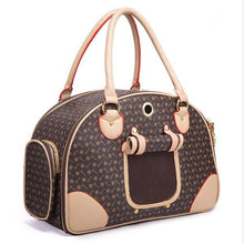 Royal Luxury PU Leather Dog Carrier
