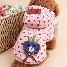 Cute Hearts and Bear Hoodie