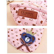 Cute Hearts and Bear Hoodie