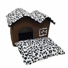 Plush Dog House With Mat