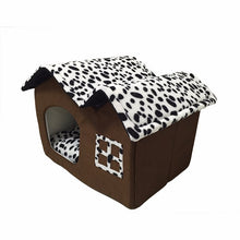 Plush Dog House With Mat